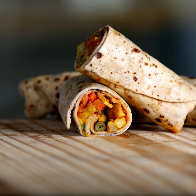 Paneer Kathi Rolls